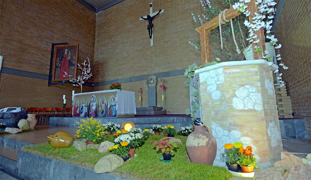 altare chiesa misericordia