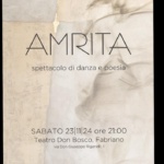 amrita spettacolo di danza e poesia fabriano